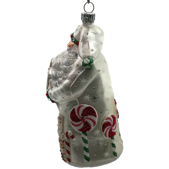 Patricia Breen Torun Santa Pearl Candy Canes Gingerbread Christmas Tree Ornament - Picture 8 of 12